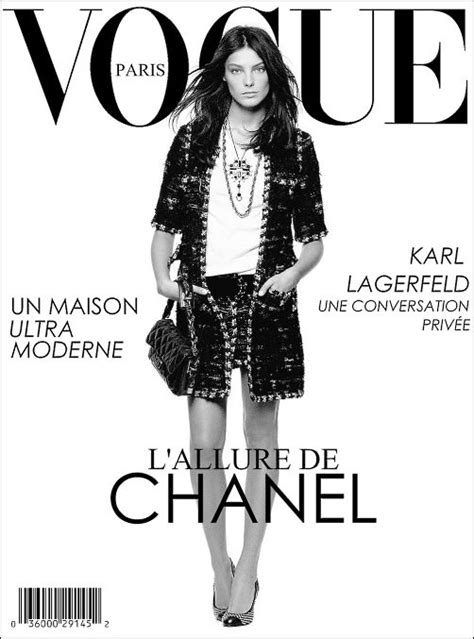 chanel vogue cover|coco chanel model 2021.